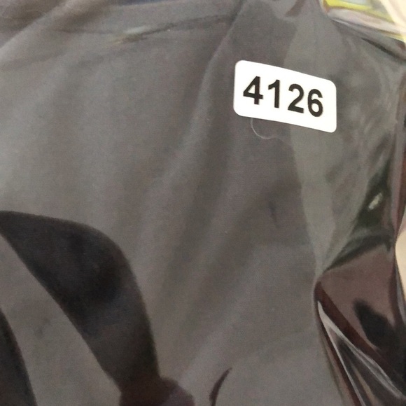 Staud Elio Dress Off The Shoulder Midi Black Cotton Size 10 - Picture 11 of 11